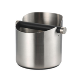 COFFEE KNOCK BOX STAINLESS STEEL BLACK COATED - Mabrook Hotel Supplies